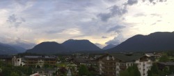 Archiv Foto Webcam Alpenresort Schwarz: Mieminger Plateau 19:00