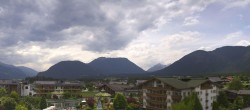 Archiv Foto Webcam Alpenresort Schwarz: Mieminger Plateau 13:00
