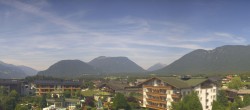 Archiv Foto Webcam Alpenresort Schwarz: Mieminger Plateau 09:00