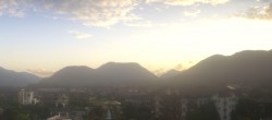 Archiv Foto Webcam Alpenresort Schwarz: Mieminger Plateau 19:00