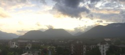 Archiv Foto Webcam Alpenresort Schwarz: Mieminger Plateau 19:00