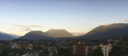 Archiv Foto Webcam Alpenresort Schwarz: Mieminger Plateau 06:00