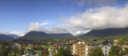 Archived image Webcam Alpenresort Schwarz at Mieming Plateau 09:00