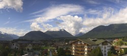Archiv Foto Webcam Alpenresort Schwarz: Mieminger Plateau 11:00