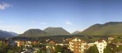 Archiv Foto Webcam Alpenresort Schwarz: Mieminger Plateau 07:00