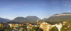Archiv Foto Webcam Alpenresort Schwarz: Mieminger Plateau 07:00
