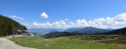 Archiv Foto Webcam Alpspitzbahn Nesselwang: Sportheim Böck 13:00