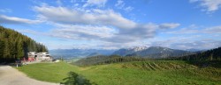 Archiv Foto Webcam Alpspitzbahn Nesselwang: Sportheim Böck 17:00