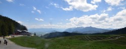 Archived image Webcam Alpspitzbahn Nesselwang: Sports Club Böck 11:00