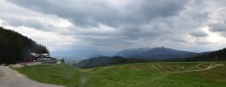 Archiv Foto Webcam Alpspitzbahn Nesselwang: Sportheim Böck 13:00