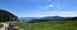 Archiv Foto Webcam Alpspitzbahn Nesselwang: Sportheim Böck 12:00