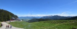 Archiv Foto Webcam Alpspitzbahn Nesselwang: Sportheim Böck 13:00