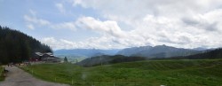 Archiv Foto Webcam Alpspitzbahn Nesselwang: Sportheim Böck 11:00