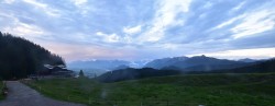 Archiv Foto Webcam Alpspitzbahn Nesselwang: Sportheim Böck 19:00