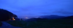 Archiv Foto Webcam Alpspitzbahn Nesselwang: Sportheim Böck 03:00