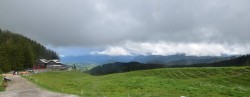 Archived image Webcam Alpspitzbahn Nesselwang: Sports Club Böck 13:00