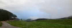 Archived image Webcam Alpspitzbahn Nesselwang: Sports Club Böck 19:00