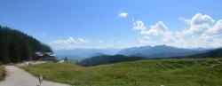 Archiv Foto Webcam Alpspitzbahn Nesselwang: Sportheim Böck 11:00
