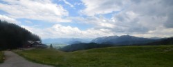 Archiv Foto Webcam Alpspitzbahn Nesselwang: Sportheim Böck 13:00