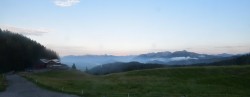 Archiv Foto Webcam Alpspitzbahn Nesselwang: Sportheim Böck 19:00