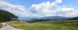 Archiv Foto Webcam Alpspitzbahn Nesselwang: Sportheim Böck 13:00