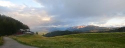 Archiv Foto Webcam Alpspitzbahn Nesselwang: Sportheim Böck 19:00