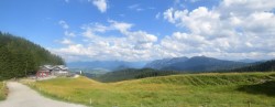 Archiv Foto Webcam Alpspitzbahn Nesselwang: Sportheim Böck 15:00
