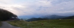 Archived image Webcam Alpspitzbahn Nesselwang: Sports Club Böck 19:00