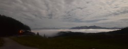 Archiv Foto Webcam Alpspitzbahn Nesselwang: Sportheim Böck 23:00