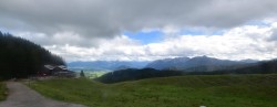 Archiv Foto Webcam Alpspitzbahn Nesselwang: Sportheim Böck 13:00