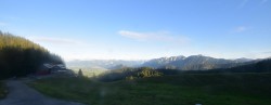Archiv Foto Webcam Alpspitzbahn Nesselwang: Sportheim Böck 17:00