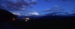 Archiv Foto Webcam Alpspitzbahn Nesselwang: Sportheim Böck 19:00