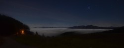 Archiv Foto Webcam Alpspitzbahn Nesselwang: Sportheim Böck 03:00