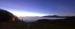 Archiv Foto Webcam Alpspitzbahn Nesselwang: Sportheim Böck 05:00