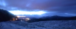 Archiv Foto Webcam Alpspitzbahn Nesselwang: Sportheim Böck 06:00