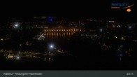 Archiv Foto Webcam Koblenz: Blick von der Festung auf Seilbahn und Deutsches Eck 00:00