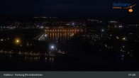 Archiv Foto Webcam Koblenz: Blick von der Festung auf Seilbahn und Deutsches Eck 06:00