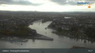 Archived image Webcam Koblenz - View from fortress and cable car 14:00