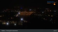 Archiv Foto Webcam Koblenz: Blick von der Festung auf Seilbahn und Deutsches Eck 02:00