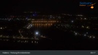 Archiv Foto Webcam Koblenz: Blick von der Festung auf Seilbahn und Deutsches Eck 04:00