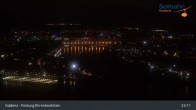 Archiv Foto Webcam Koblenz: Blick von der Festung auf Seilbahn und Deutsches Eck 02:00