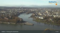 Archived image Webcam Koblenz - View from fortress and cable car 10:00
