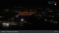 Archiv Foto Webcam Koblenz: Blick von der Festung auf Seilbahn und Deutsches Eck 03:00