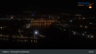 Archiv Foto Webcam Koblenz: Blick von der Festung auf Seilbahn und Deutsches Eck 04:00