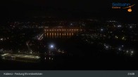 Archiv Foto Webcam Koblenz: Blick von der Festung auf Seilbahn und Deutsches Eck 03:00