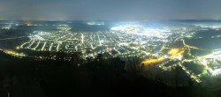Archiv Foto Webcam Blick auf Singen von der Festung Hohentwiel 03:00