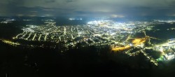 Archiv Foto Webcam Blick auf Singen von der Festung Hohentwiel 23:00