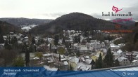 Archived image Webcam Hotel Schwarzwald Panorama in Bad Herrenalb 08:00