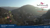 Archived image Webcam Hotel Schwarzwald Panorama in Bad Herrenalb 14:00