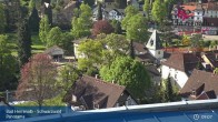 Archived image Webcam Hotel Schwarzwald Panorama in Bad Herrenalb 08:00